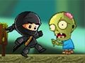 Joc Kid Ninja vs Zombies  on-line