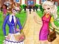 Joc Surorile merg la Colegiul Arendelle  on-line