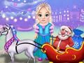 Joc Little Elsa Curățenie de Crăciun  on-line