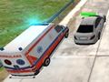 Joc Ambulanță de salvare Autostradă cursa  on-line