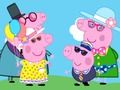 Joc Peppa de porc: rochie de familie  on-line