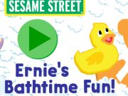 Joc 123 Sesame Street: Ernie's Bathtime Fun on-line
