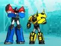Joc Transformatoare. Robots in Disguise: Super Mini Striker  on-line