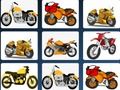 Joc Motociclete din desene animate: Pentru memorie  on-line