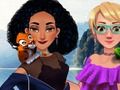 Joc Jasmine și Rapunzel la camping  on-line