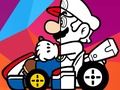Joc Cartea de colorat Mario Driving  on-line
