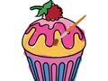 Joc Colorație delicioasă pentru cupcake  on-line