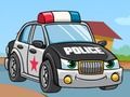 Joc Jigsaw de mașini de poliție  on-line