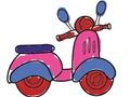 Joc City Scooter Ride de colorat  on-line
