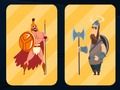 Joc Memoria războinicilor spartani și vikingi  on-line