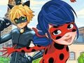 Joc Diferențe LadyBug  on-line