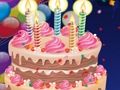 Joc Puzzle tort de ziua de nastere  on-line