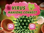 Joc Conexiune de virus Mahjong  on-line
