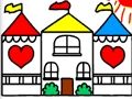 Joc Înapoi la școală carte de colorat DOLLHOUSE  on-line