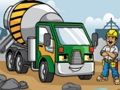 Joc Jigsaw pentru camioane pentru construcții  on-line