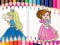 Joc Frumoasa carte de colorat prințesă  on-line