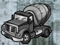 Joc Memorie pentru camioane mixer  on-line