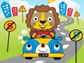 Joc Animalele conduc Jigsaw  on-line