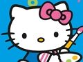 Joc Culoare după număr cu Hello Kitty  on-line