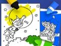 Joc Colorat Alfie Varcolacul  on-line