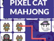 Joc Pixel pisica mahjong  on-line