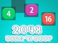Joc 2048 glisați și fixați  on-line