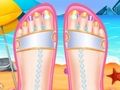 Joc Frumos salon pentru unghii de la picioare  on-line
