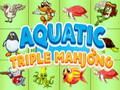 Joc Mahjong triplu acvatic  on-line