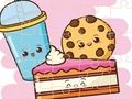 Joc Puzzle Kawaii Food  on-line