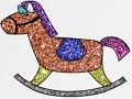 Joc Carte de colorat Glitter Toys  on-line