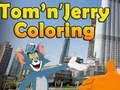 Joc Tom și Jerry de colorat  on-line