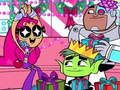 Joc Stele de Crăciun Teen Titans on-line