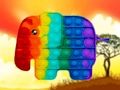 Joc Animalele sălbatice Pop It Jigsaw on-line Joc Animalele sălbatice Pop It Jigsaw on-line
