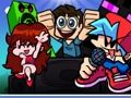 Joc Super Friday Night Funkin vs Minecraft on-line
