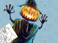 Joc Carte de colorat de Halloween  on-line