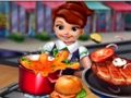 Joc Gătit hotdog-uri rapide și burgeri  on-line