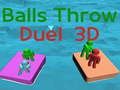 Joc Bilele aruncă duel 3d on-line