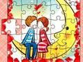 Joc Jigsaw de cuplu iubitor  on-line