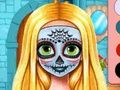 Joc Vopsea de față de Halloween a surorii  on-line