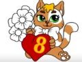 Joc Cartea de colorat martie  on-line