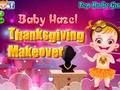 Joc Baby Hazel Makeover de Ziua Recunoștinței  on-line