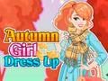 Joc Fata de toamna Dress Up  on-line