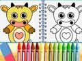 Joc Planse de colorat Animale de companie minunate  on-line