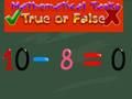 Joc Sarcini matematice Adevărat sau fals  on-line