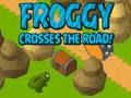 Joc Froggy traversează drumul!  on-line