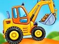 Joc Jocuri despre camioanele care construiesc o casă  on-line