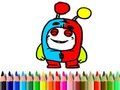 Joc Înapoi la școală: carte de colorat OddBods  on-line