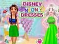 Joc Rochii Neon Disney  on-line