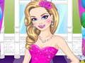 Joc Dressup pentru ziua de nastere Barbie  on-line
