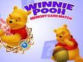 Joc Potrivire carduri de memorie Winnie Pooh  on-line